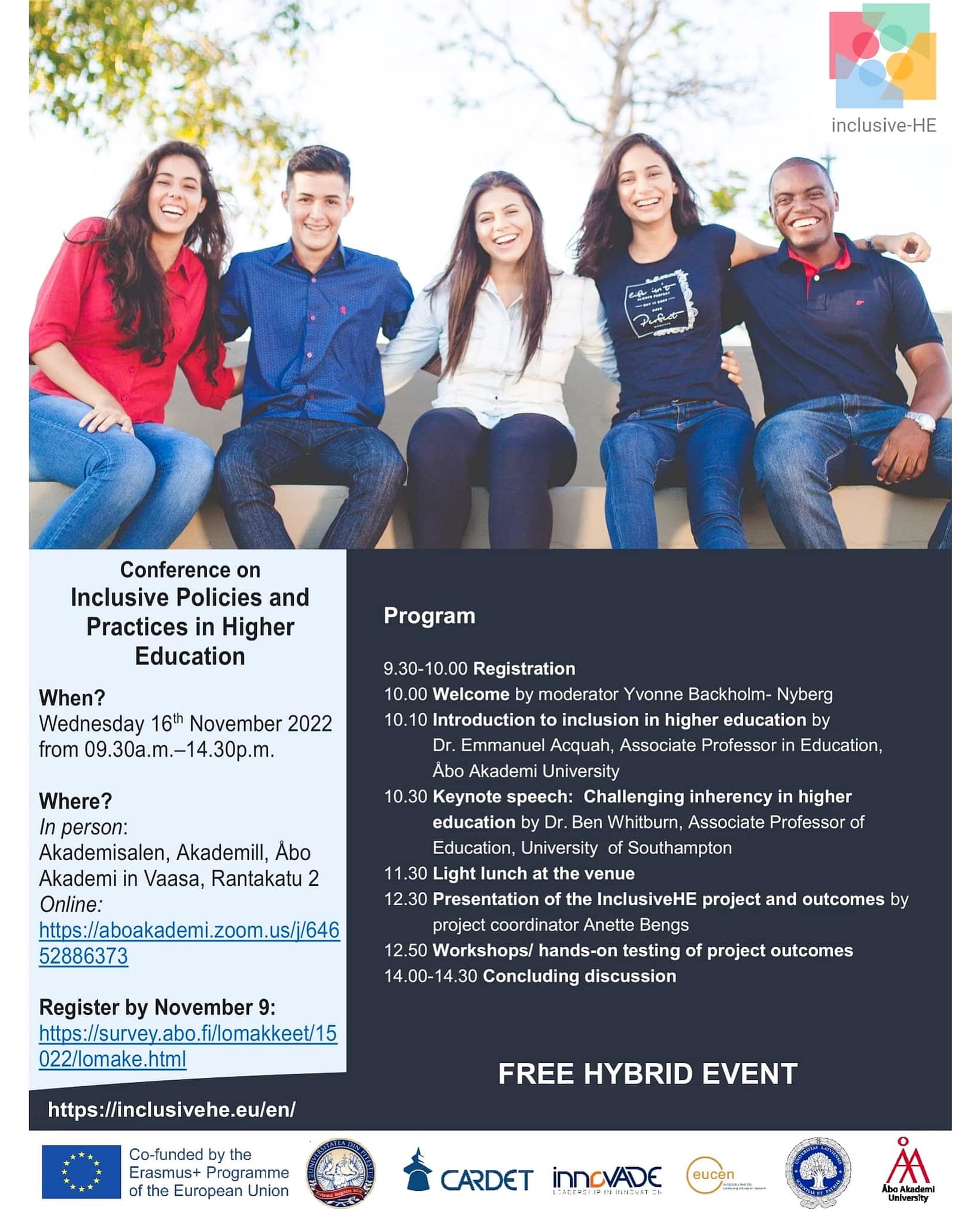 Conference of Inclusive Policies and Practices in Higher Education