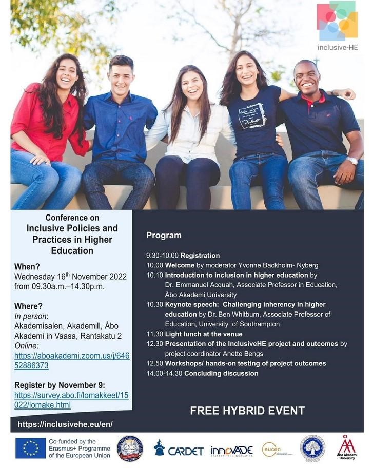 Conference on Inclusive Policies and Practices in Higher Education